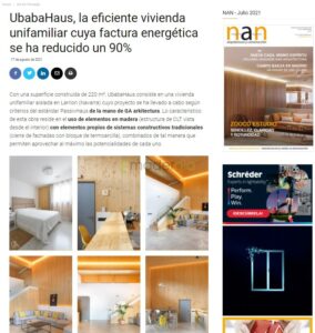 Publicación revista arquitectura